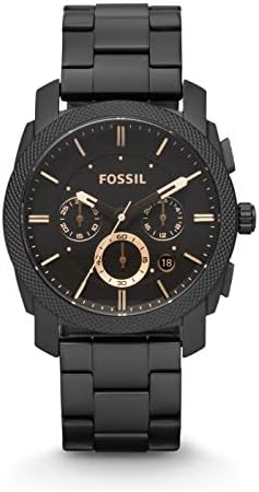 Fossil Mens Quartz Watch, Chronograph Display And Stainless Steel