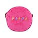 HXQ Pink purse Lovely Little Shoulder Bags, plush circle Crossbody Bags for Kids Toddlers Preschoolers Girls Boys