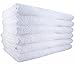 Utopia 24-Inch x 48-Inch Bath/Gym Towels 100% Cotton, Soft & Absorbent 12-Pack, White