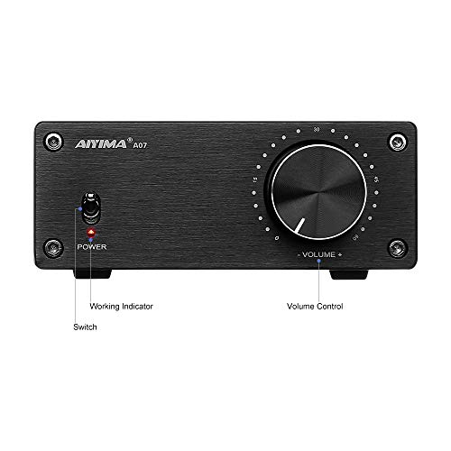 aiyima a07 tpa3255 amplificador de potencia 300wx2 hifi clase d amplificador de audio digital estéreo 2.0 amplificador de sonido para altavoz sistema de cine en casa 