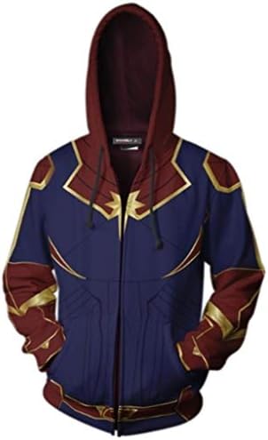 Moit Cosplay Costumes Quantum Realm Sweatshirt Hoodie Jacket Tech Hooded Superhero Zipper