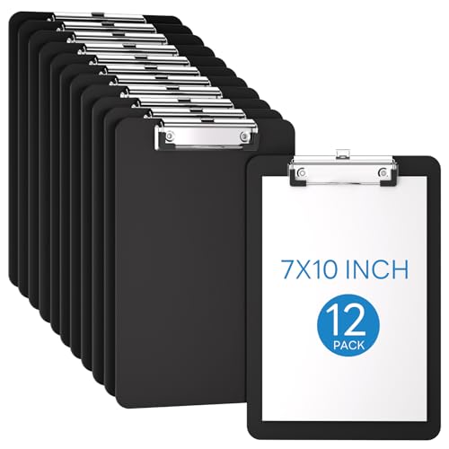 Small Clipboard Set of 12 A5 Clip Board