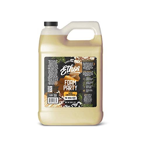 Ethos Foam Party Concentrated pH Neutral Car Wash Soap Snow Foam