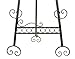 Designstyles Decorative Metal Easel Stand – Adjustable Floor Display for Art Pieces, Signs, Mirrors and Chalk/Dry Erase Boards - 61