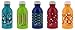reduce WaterWeek Kids Reusable Water Bottle Set with Carry Carousel – 5 Pack, 10oz – BPA-Free, Leak Proof Twist Off Cap – Assorted Colors - Perfect for Lunchboxes