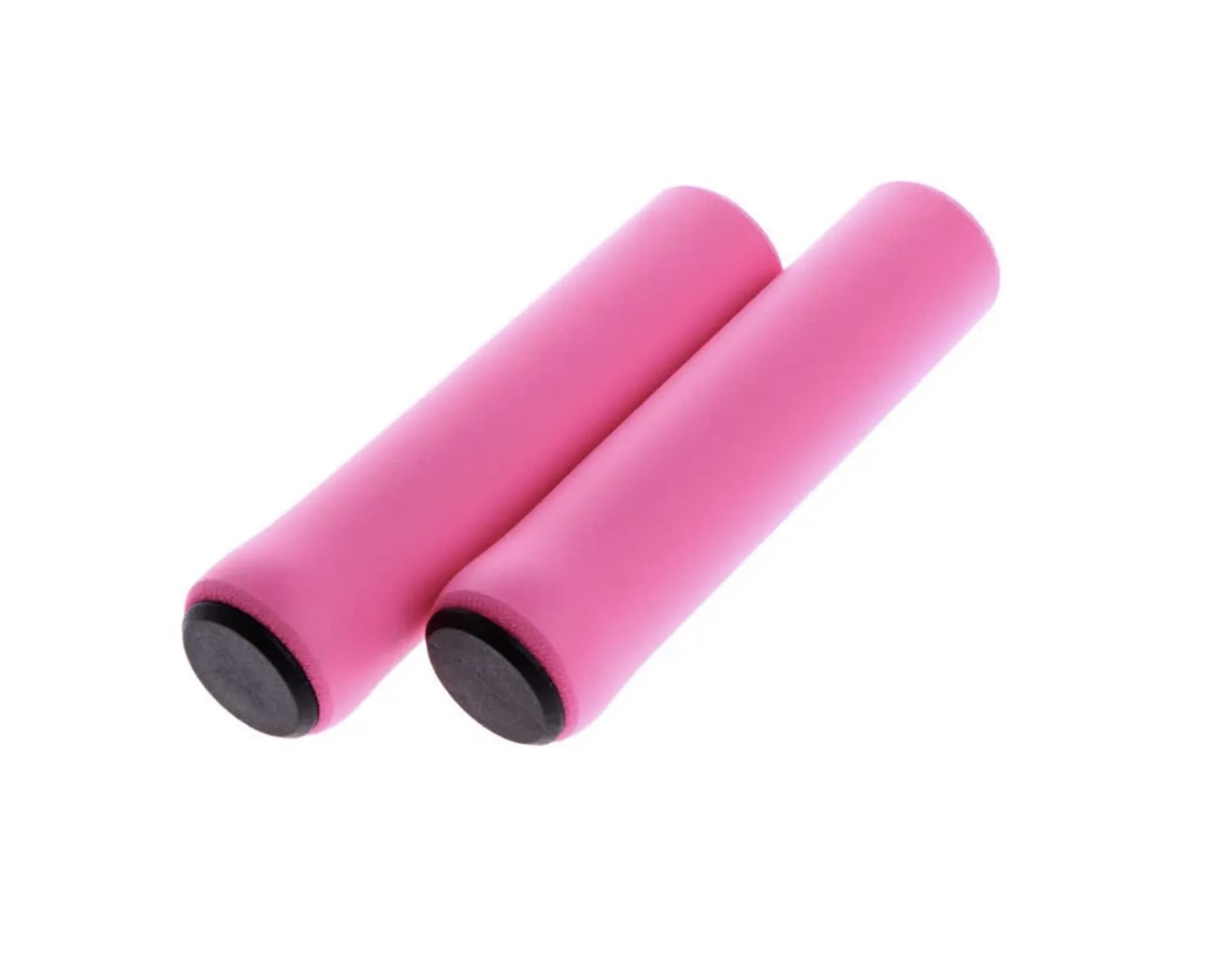 JGR SELECT Bike Grips – Pack of 2 – Mountain Bike Grips – Ergonomic Silicone Foam Handlebars, Sleeves, Handles, Grips – Universal Mountain Bike, Ride, Cycling (Pink)