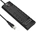 Witeem Surge Protector Power Strip with 10 Outlets & 4 USB Ports and 6ft Extension Cord Charging Station, Black