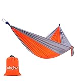 Ohuhu Portable Nylon Fabric Travel Camping Hammock, 115