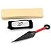 Fomei Naruto Konoha Leaf Village Ninja Shinobi Cosplay Headband with Naruto Ninja Weapons Props Naruto-Big Kunai Plastic Toy