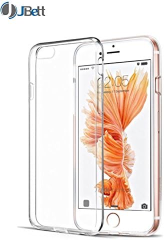 [Lifetime Replacement] iPhone 6s Plus/6 Plus Case, JBett SOFT-FLEX Protective Rubber iPhone 6/6s Case Ultra Thin, SHOCKPROOF PREMIUM [Clear] Flexible Rubber Case-Ultra Slim Case for iPhone 6/6s(Clear)