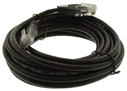 Pro Signal PS11078 5m Black Cat5e Ethernet Patch Lead
