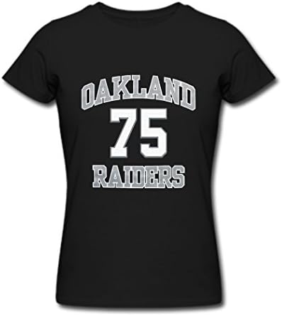 Female oakland-raiders 75 soul logo T shirts XL