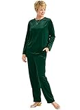 Carol Wright Gifts Women's Misses Size Velour Pants Set
