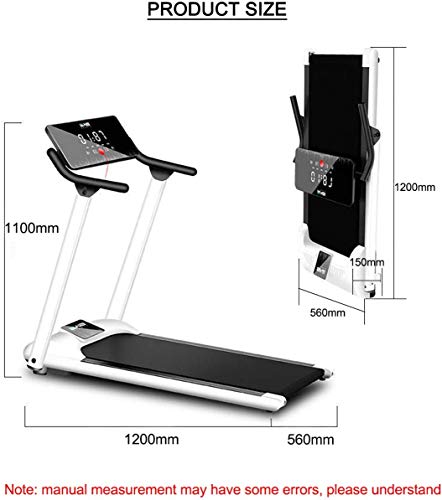 Weiming-Foldable-electric-treadmill-LCD-digital-display-adjustable-speed-1-10-kmh-load-bearing-up-to-200-kg-suitable-for-homeoffice-use
