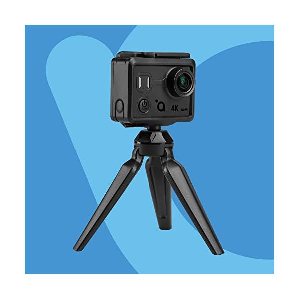 ACME VR302 Action Cam 4k 60fps Unterwasser Kamera Wasserdicht HD WLAN Breitwinkelobjektiv 170⁰ Schwarz – Bild 5