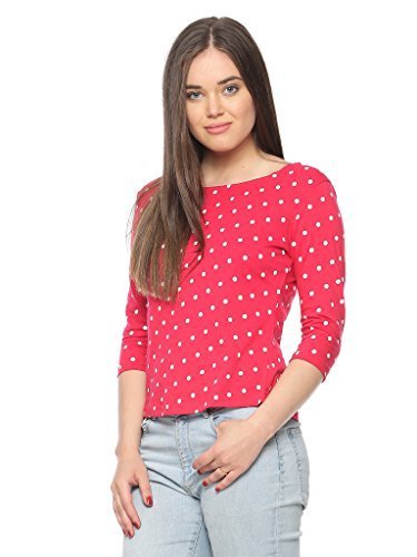 vvoguish women's cotton top (vvpnttp1030m, magenta)