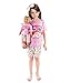 Girls Matching Doll&Toddler Owl 4 Piece Short Cotton Pajamas Kids Clothes Sleepwear