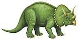 Triceratops Dinosaur Mural Sticker - Side View