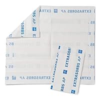 Medline Extrasorbs Drypad Underpads Air Permeable 30 x 36 inches (Pack of 25)