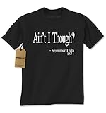 Mens Ain't I Though T-Shirt Medium Black