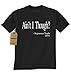 Mens Ain't I Though T-Shirt Medium Black