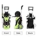 Homdox 3500 PSI Electric Pressure Washer 2.6 GPM Power Washer 1800W Electric Power Washer Cleaner with Hose Reel and 5 Nozzles (Green)