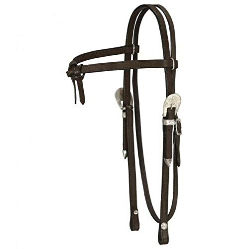 Royal King Futurity Browband Headstall Dark Oil