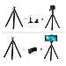 Deyard Flexible Octopus Tripod Stand for iPhone 8 Plus, iPhone X, iPhone 6s 6 Plus 7 Plus, Phone, GoPro Fusion Hero 5 Session 6 / 5 / 4 / 3+ /3 / Original Gopro Camera Xiaomi Yi Action camera