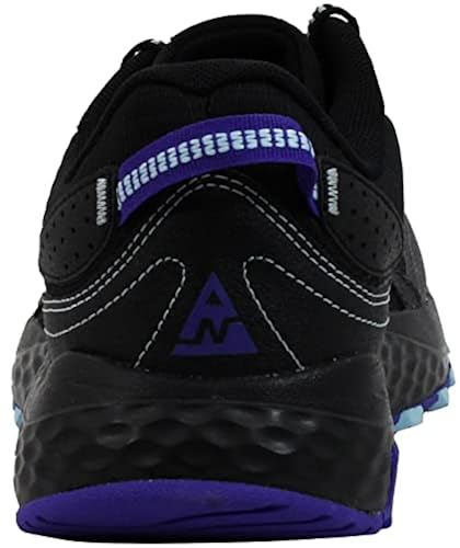 New Balance Women's 410 V7 Trail Running Shoe, Black/Deep Violet