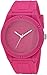 GUESS Quartz Rubber and Silicone Casual Watch, Color:Pink (Model: U0979L9)