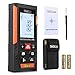 Tacklife HD40 Classic Laser Measure 131Ft M/In/Ft Mute Laser Distance Meter with 2 Bubble Levels, Backlit LCD and Pythagorean Mode, Measure Distance, Area and Volume - Carry Pouch and Battery Included