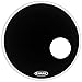 Evans EQ3 Resonant Black Bass Drum Head, 18 Inch