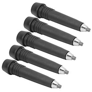 Stalen wandelstok Rubberen uiteinden Draagbaar Stevige vervangende punten voor wandelstok Duurzaam met flexibel uiteinde…