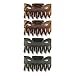 Vidal Sassoon Medium Claw Clips, 4 Count