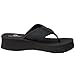 Nomad Pancho Black EVA Thong mid-Wedge