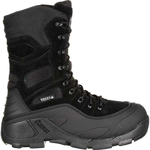 ROCKY Blizzard Stalker Waterproof 1200G Insulated Boot, Black, Size 11(MEN)
