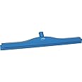 Vikan 77143 Squeegee,Ultra Hygiene,Dbl Blade,24",PP/RB,BL