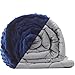 TBI Pro [New 2019] Super Soft Weighted Blanket with Organic Natural Cotton for Adults | Premium Softness, Glass Beads | Rhomb Shape Heavy Blanket | Beautiful Storage Bag (48x72 in (Full) 15 LBS)