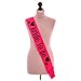 Pink Bride to Be Sash for Bachelorette Party ,Hen Party ,Bridal Shower