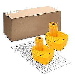 2Packs DW9071 Replacement Battery Compatible with