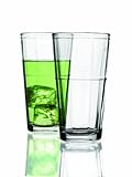 Circleware Pavillion 17 oz Cooler Glasses, Set of 4