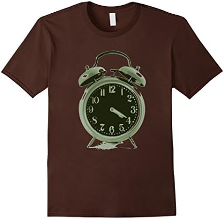 Mens 420 Clock Shirt XL Brown