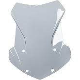 Motorcycle Large Windshield Windscreen Wind Screen Deflector Protector Fairing for B.M.W R1200GS LC 2013-2018 R 1200 GS ADV 2014-2018 R1250GS 2018-2022 R 1250 GS Adventure 2018-2023 (Light Smoke)