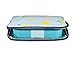 Yumbox Poche - Insulated Sleeve Lunch Box (Amalfi Lemons print); slim and compact, perfect for office and school lunches, to be carried inside a bag or backpack