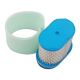 HIFROM(TM) Replace Air Filter & Pre Filter Cleaner for Briggs & Stratton 498596 690610 697029 5059h 4207 30-033 John Deere M147431 + 273356s Filter Pre-cleaner