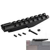 Bumlon Low Profile Picatinny Scope Mount Rail for AK Series Rifles AK Rear Sight Rail
