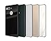 Essential Phone PH-1 Case, TUDIA [Ceramic Feel] Lightweight [GLOST] TPU Bumper Shock Absorption Cover Featuring [Tempered Glass Back Panel] for Essential Phone PH-1 (Black)