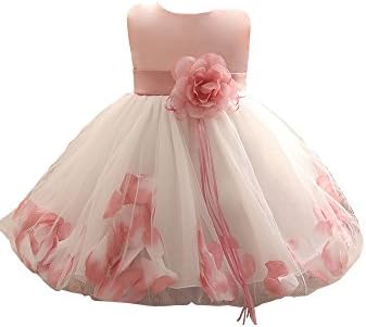 Dorababy 2夏 花びら 袖無し ワンピース 赤ちゃん 幼児 プリンセス礼装ドレス 花柄 満月チュチュスカート B071y3q8vx 1 300円 大人気 New Arrival 最安値挑戦 年中無休 高品質 通販