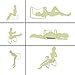 VIER Decadence Bounce Weightless Sex Stool / Multifunction Sex Seat Set