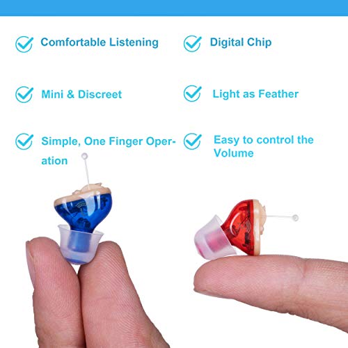 Hearing Amplifier for Seniors Adults NoiseCancelling Miracle Ear